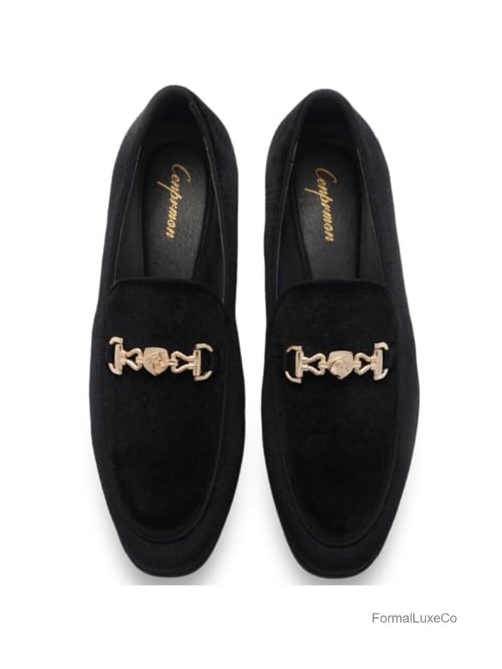 Men's Velvet Penny Slip-On Loafers Dress Shoes